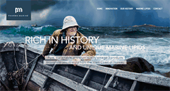 Desktop Screenshot of pharmamarine.com